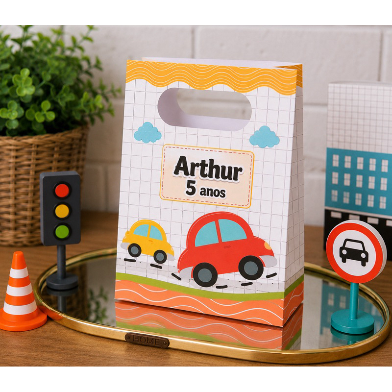kit 20 sacolinhas personalizadas tema brinquedos/lembrancinha/aniversario
