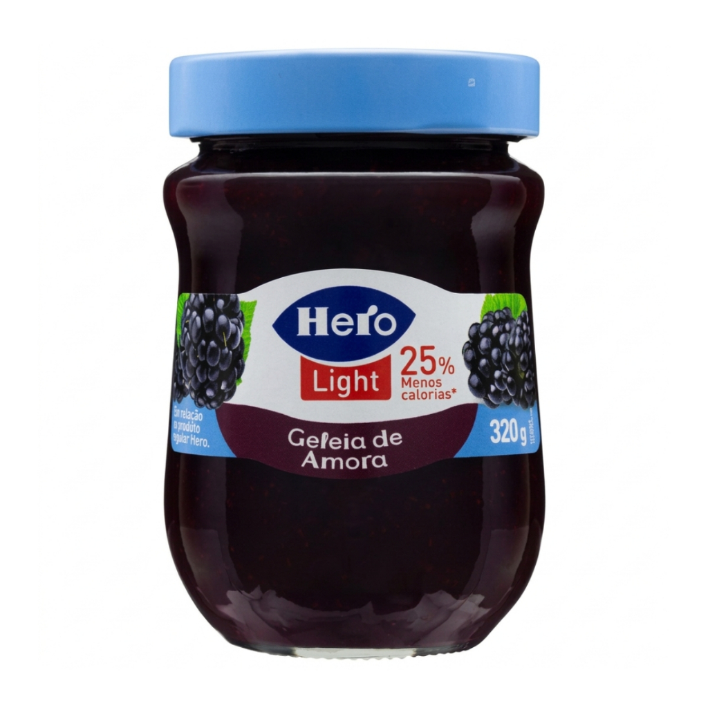 Hero Geleia Light Amora 320G