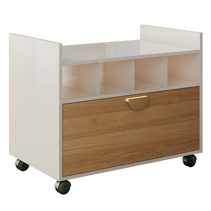 PROMOÇÃO QUEIMA DE ESTIQUE Gabinete Para Banheiro 1Gaveta Multiuso Organizador Rodizios Nicho Cores