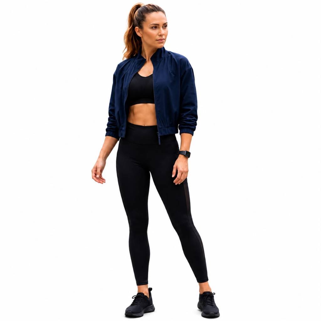 Cardigan Feminino Casaco Academia Casaquinho Termico Corta Vento