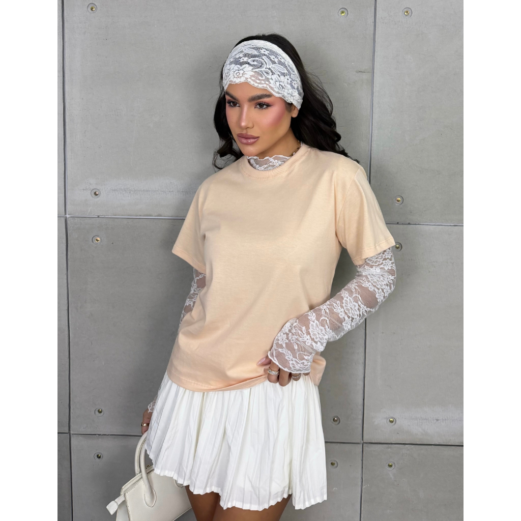 Blusa Feminina Oversized Camiseta Overboxy T-shirt Básica 100% Algodão Confortável Gola Ribana