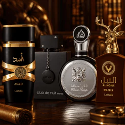 4 Perfumes Arabes Masculino 100ml Lacrado Luxo Frasco de Vidro Importado