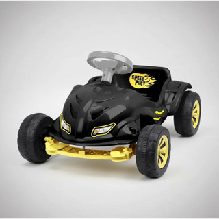 CARRO A PEDAL SPEEDPLAY BAT COM CAPACETE CARRINHO PEDALAR CRIANÇAS BRINQUEDO HOMEPLAY