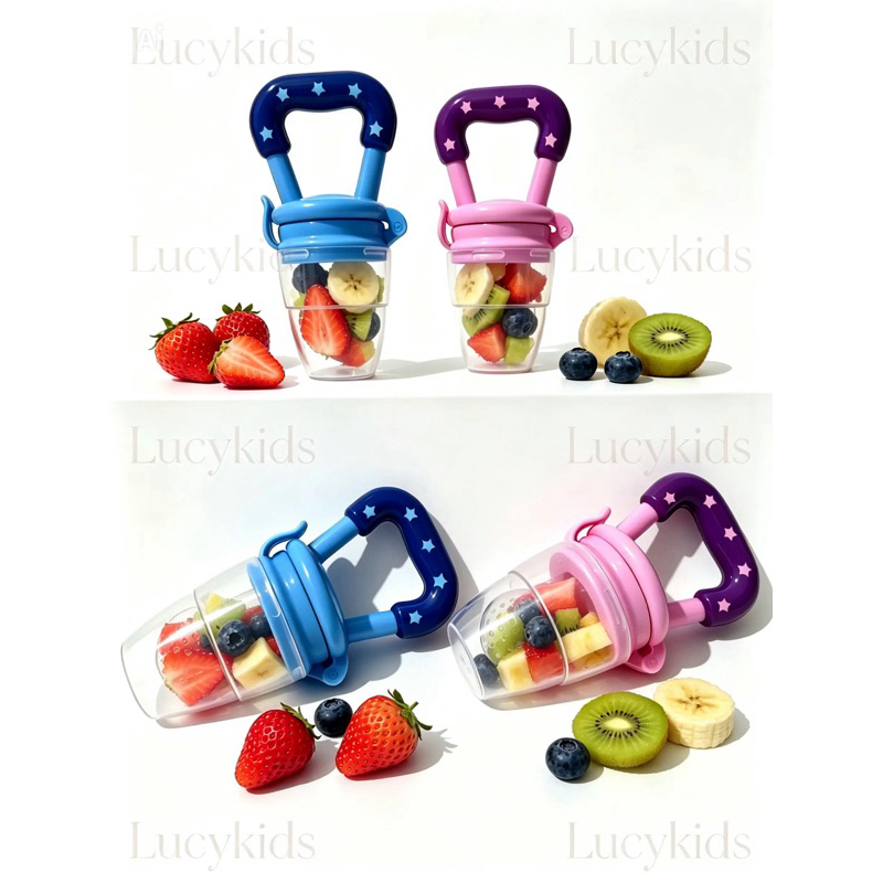 Mordedor chupeta de alimentação de silicone para bebe