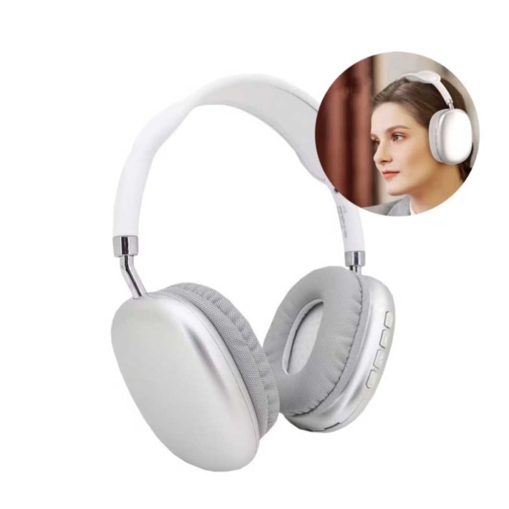 P9 Air Bluetooth Music Fone De Ouvido Estéreo Sem Fio Com Microfone HiFi max