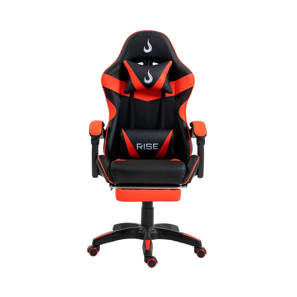 Cadeira Gamer Rise Mode X06 Até 100kg Preto e Vermelho - RM-CG-X06-BR