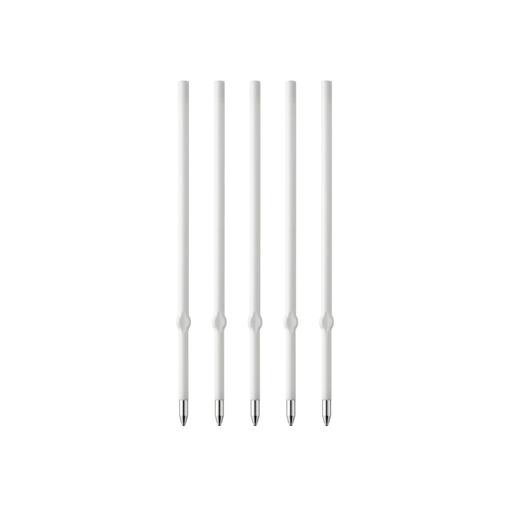 Refil fino para caneta esferográfica - lote com 5 pç