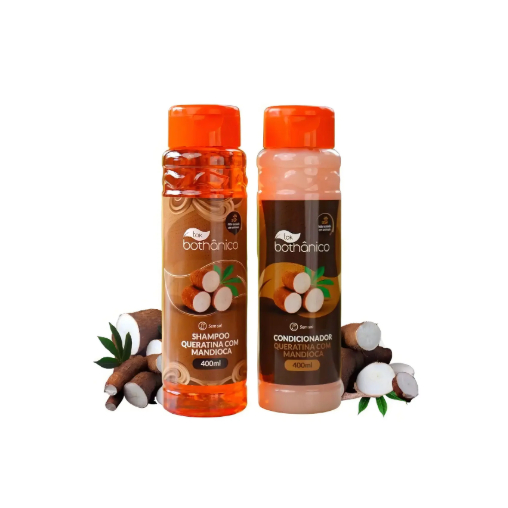 SHAMPOO E CONDICIONADOR BOTHANICO TOK DE 400ML CADA