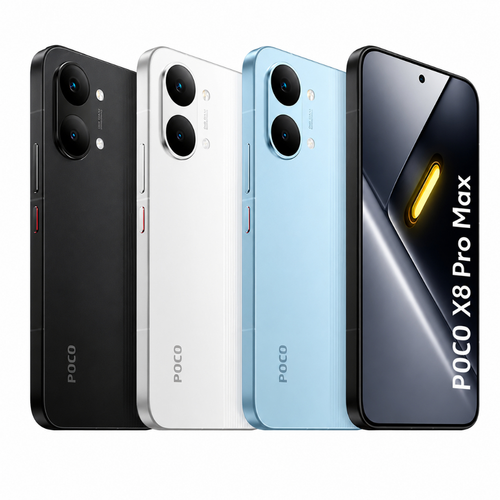 Xiaomi Poco X8 Pro Max 5G 12GB 512GB Bateria 8500mAh AMOLED 6.83" 120Hz NFC Orig