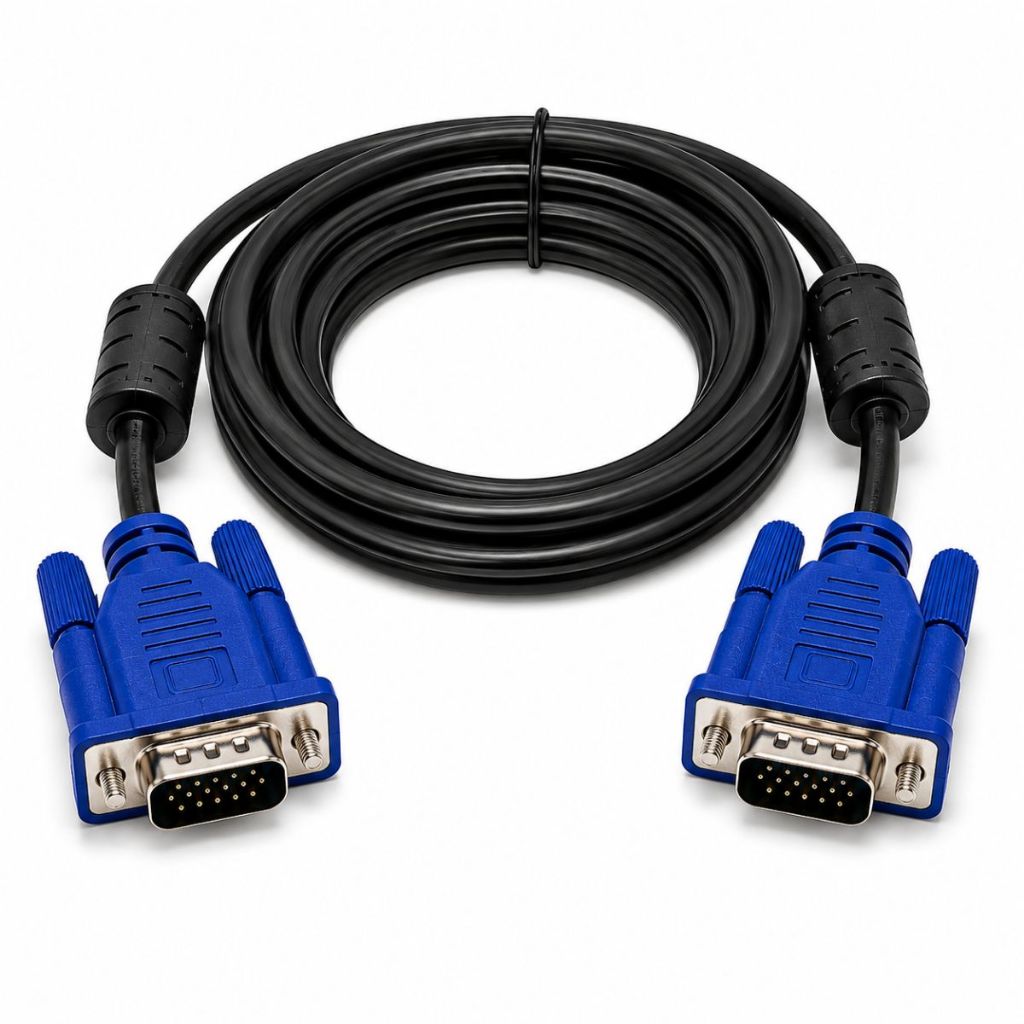 Cabo Vga Para Monitor Macho Lcd Pc Câmeras 1,5 Metros Com Nf