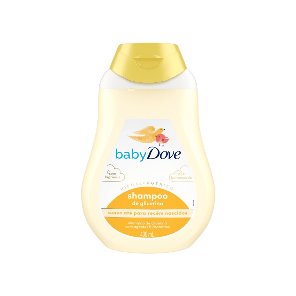 Shampoo de Glicerina Baby Dove Hidratação Glicerinada 400ml