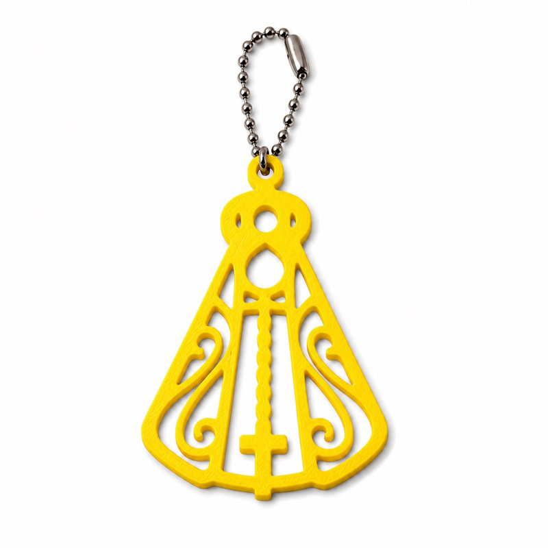 Lembrança religiosa | Chaveiro Imagem Santa | Nossa senhora Aparecida