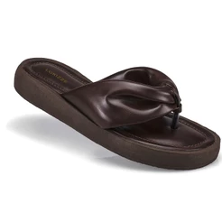Tamanco Feminino Flatform Confortável De Dedo 360