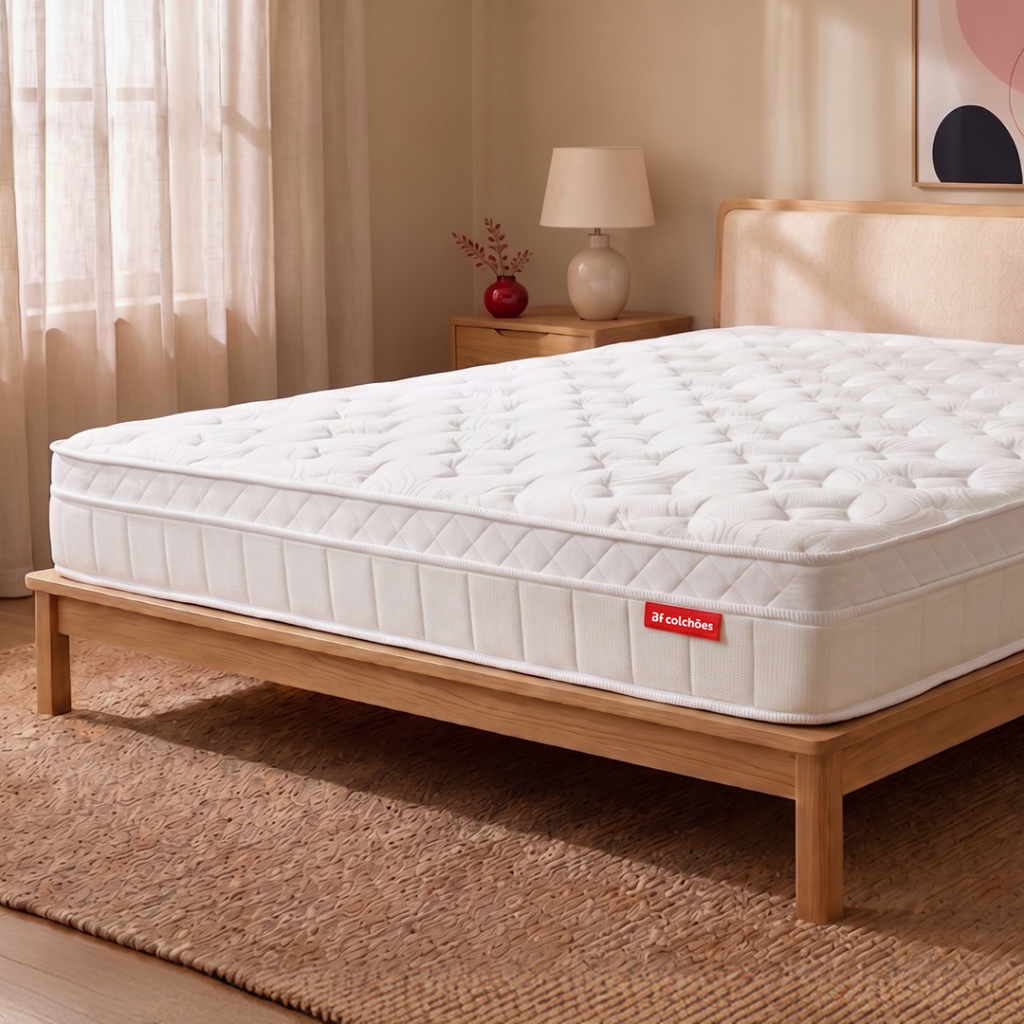 Colchão Molas Ensacadas D45 Smart Support BF Colchões - Solteiro, Casal, Queen e King