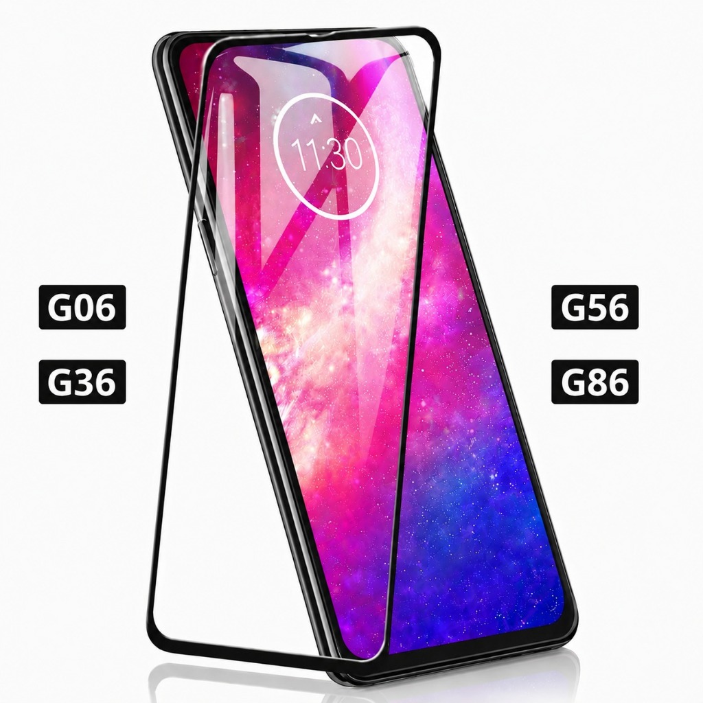 Película Vidro Temperado 3D Espessura Para Motorola G06 G36 G56 G86