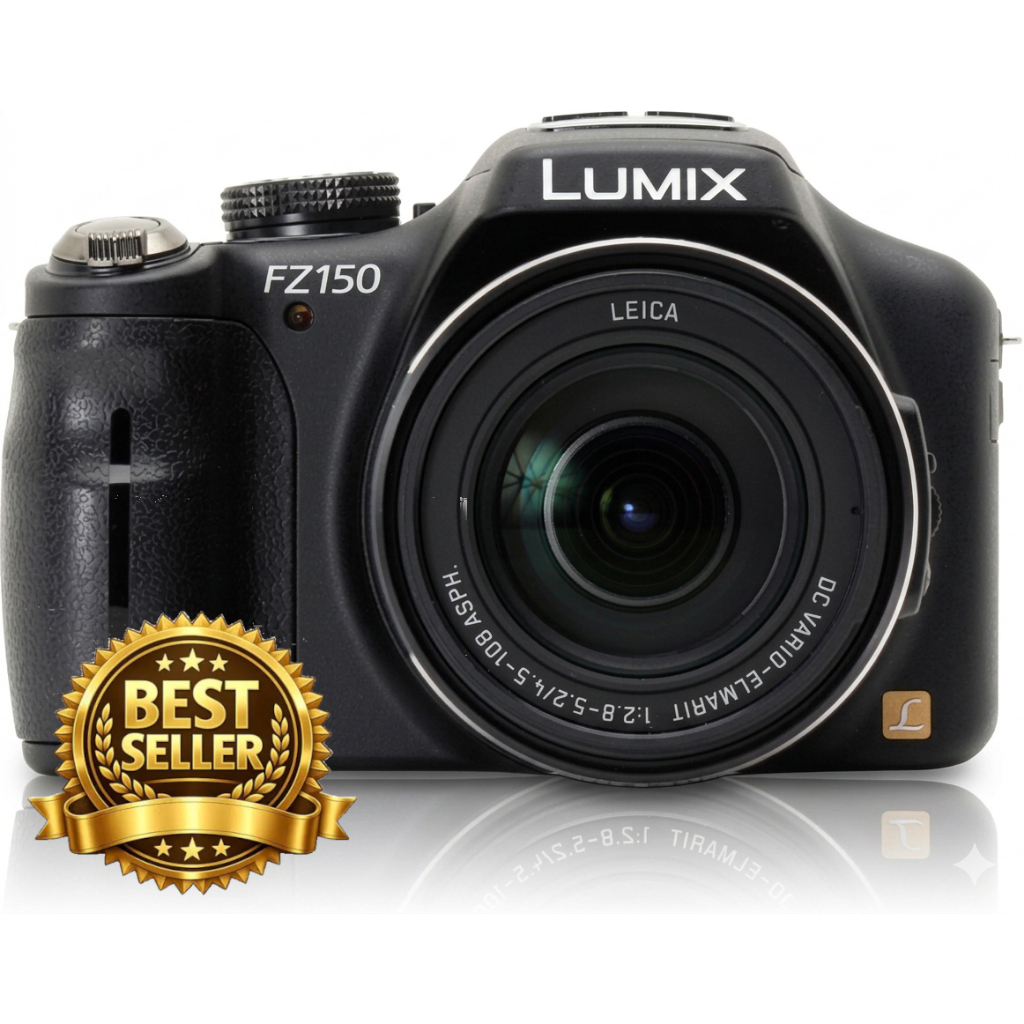 Câmera Panasonic Dmc-fz150 Premium c/ Zoom 96x Lentes Leica Edition com Tripé Profissional