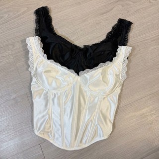 Corselet Vic Feminino com Barbatanas e Alcinha Tendência
