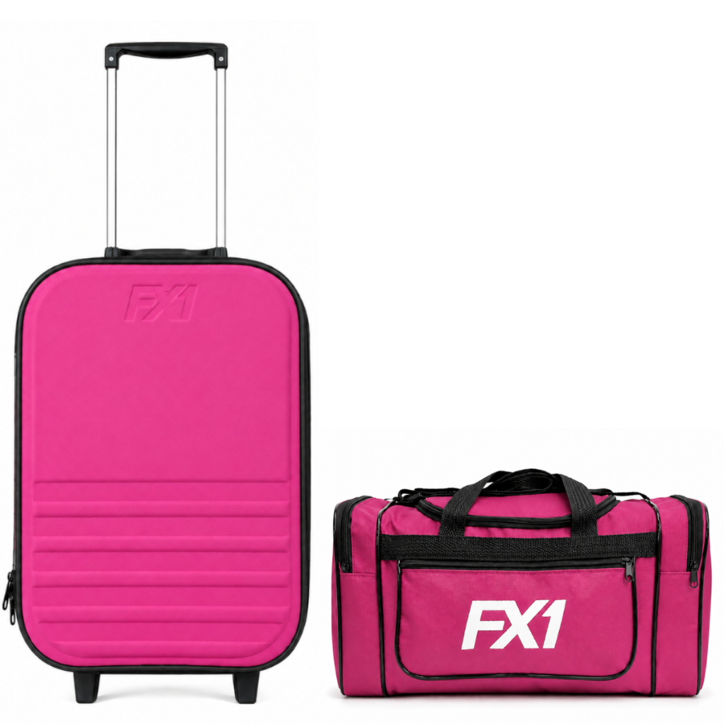 Kit Bolsa de Viagem Pequena + Mala de Bordo 10kg Padrão ANAC