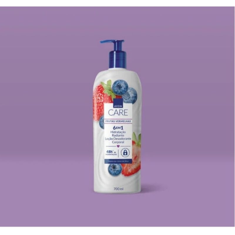 Loção Corporal Nutritiva Frutas Vermelhas Avon 700ml