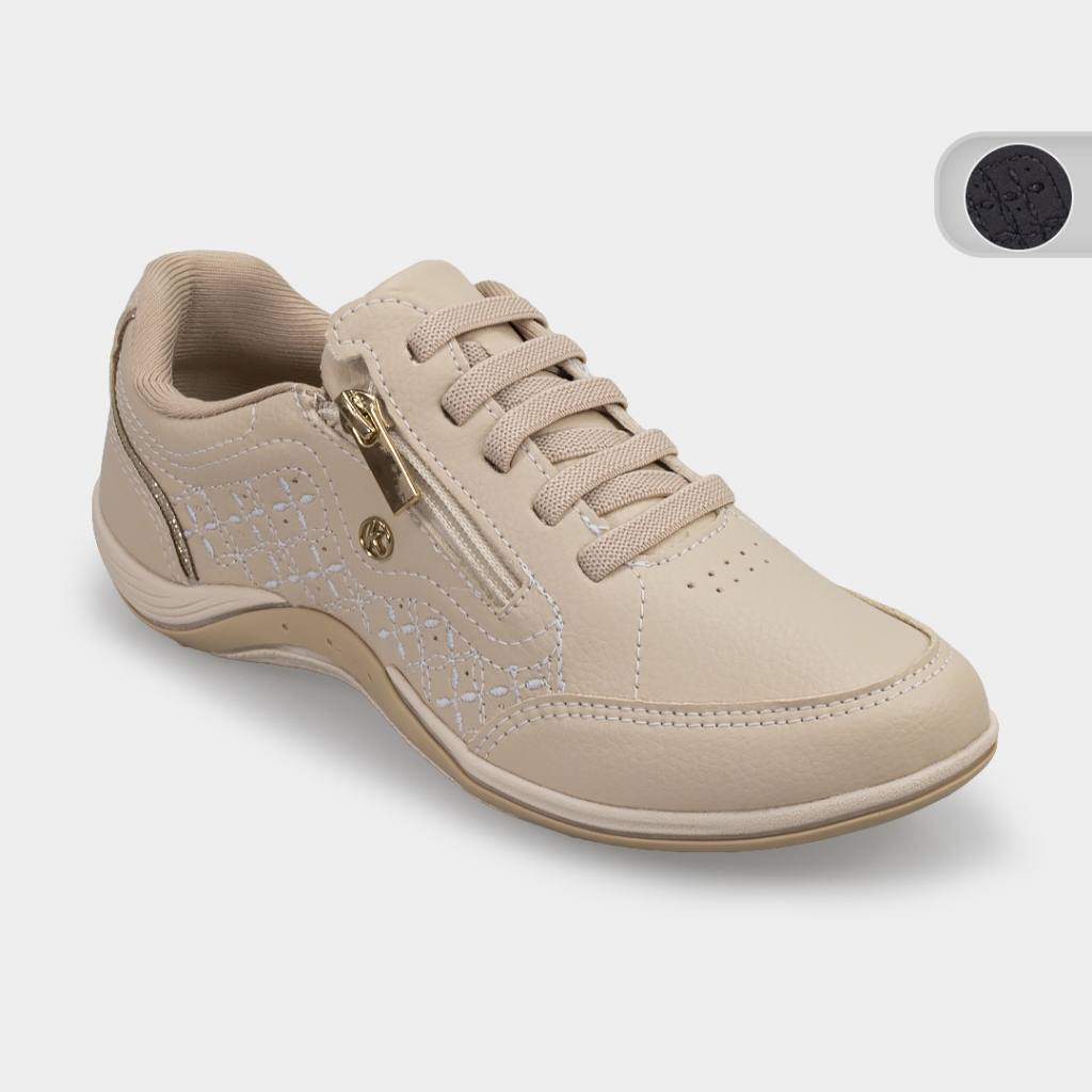 Tenis Kolosh Century Casual Elastico Feminino C3846/C3675
