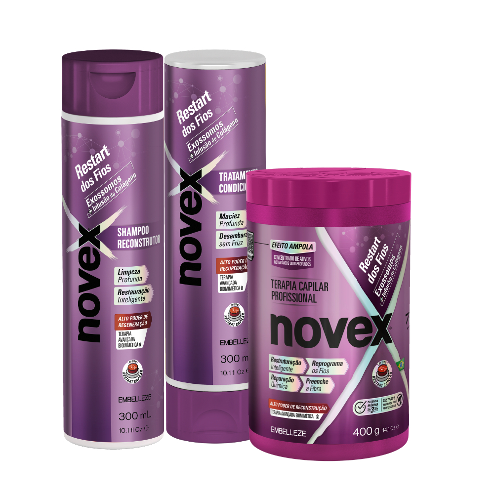 Kit Novex Tratamento exossomos