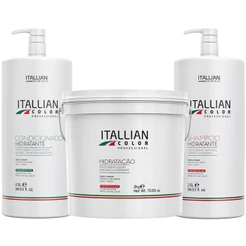 Kit Shampoo e Condicionador 2,5 Lts Hidratação 2kg