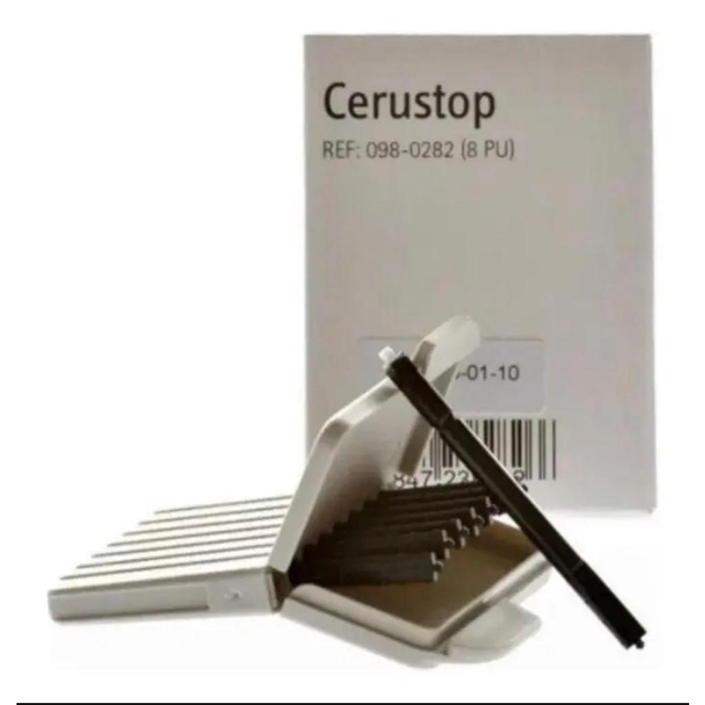 Cerustop Protetor De Cera Aparelho Auditivo - 1 Estojo(8 unidade)