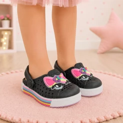 Sandália Unicornio Infantil Menina Plugt Original Joy Baby Escolar Antiderrapante Conforto