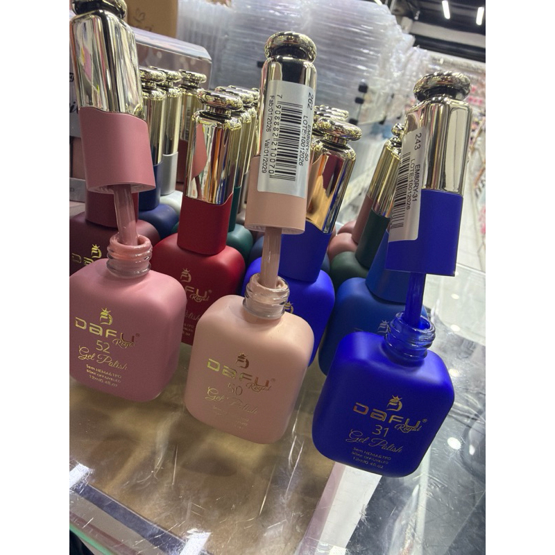 Esmalte gel Dafu royal 12ml secagem uv LED livres TPO/HEMA