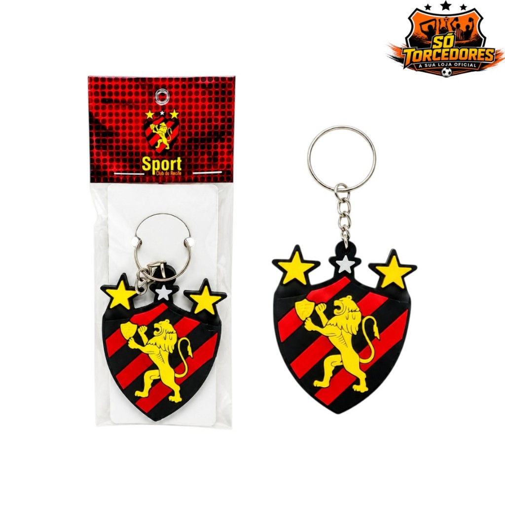 CHAVEIRO SPORT CLUBE DO RECIFE OFICIAL - EMBORRACHADO