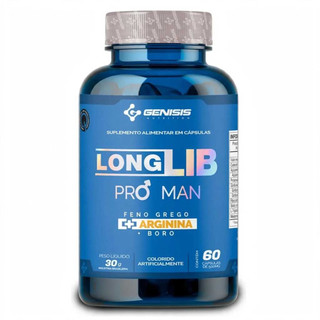 Suplemento Natural Original Pro Man Genisis Nutrition  para Homens mais energia e disposição 60-120 e 360 cápsulas