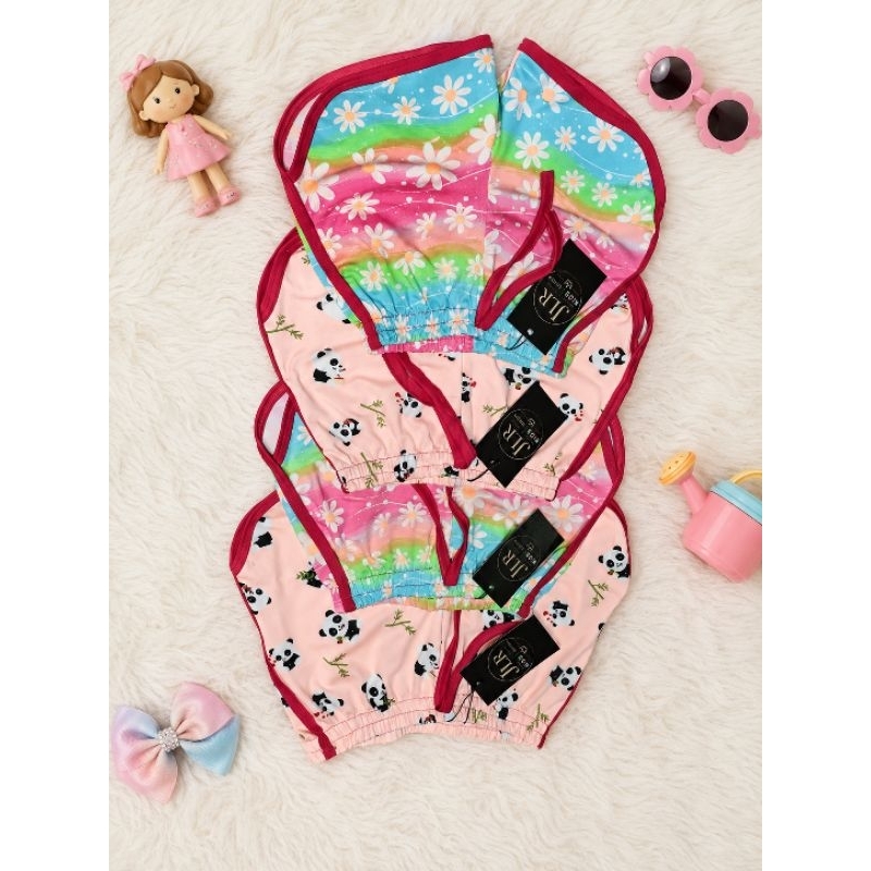 Short Infantil Feminino de Cotton Estampado – Fresquinho e Confortável para o Verão✨🧸