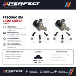 Pivo De Suspensão FORD FOCUS 2008 a 2013 – Perfect PVI3397