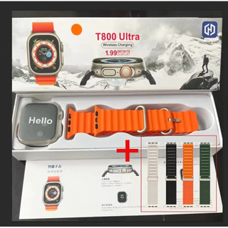 Smartwatch T800 Ultra Relógio Inteligente NFC GPS Calculadora À Prova D'água Relógio Esportivo Feminino Masculino