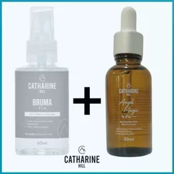 Kit Catharine Hill Bruma Fixadora Brumafix + Blindagem Angel Magic By Pri Lessa Alta Durabilidade