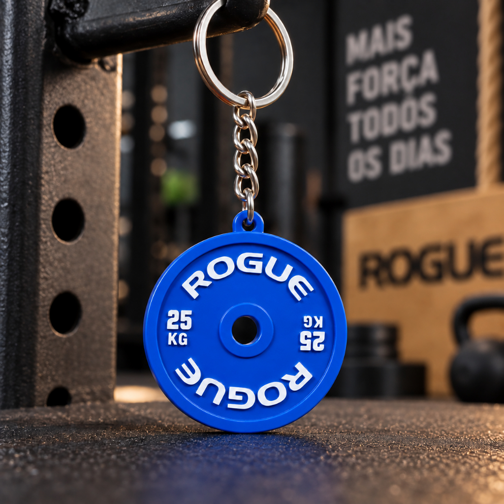 Chaveiro Rogue Anilha Crossfit — imagem 2 de 2