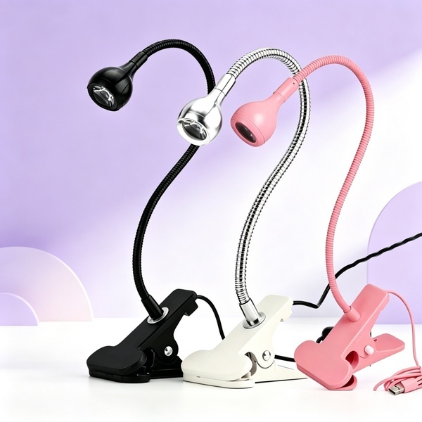 Luz Negra UV LED para Identificar Minerais e Notas Falsas Secagem de Unhas Gel Profissional com Clip
