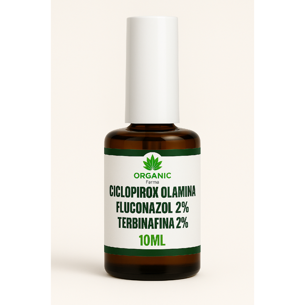 Solução Esmalte Antimicótico para Unhas com Micose Fungos 10ml