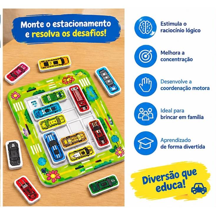 Jogo parque magnetico - Desafios Estratégicos e Divertidos para Todas as Idades