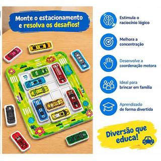 Jogo parque magnetico - Desafios Estratégicos e Divertidos para Todas as Idades