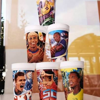 Copos Coleção Copa do Mundo 2026 McDonalds