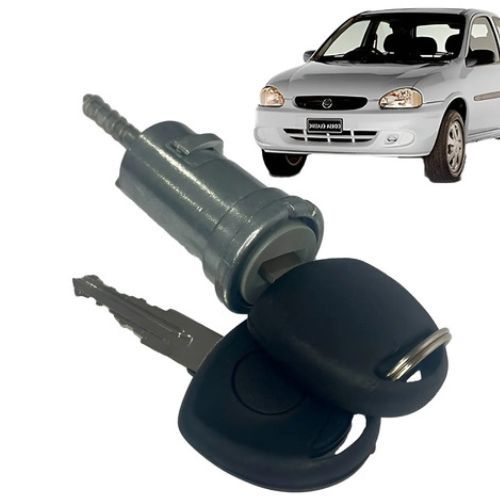 Cilindro Miolo Ignição Partida Corsa Wind Classic Coluna de Direção Com Chave Corsa Pickup
