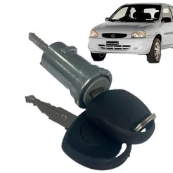 Cilindro Miolo Ignição Partida Corsa Wind Classic Coluna de Direção Com Chave Corsa Pickup