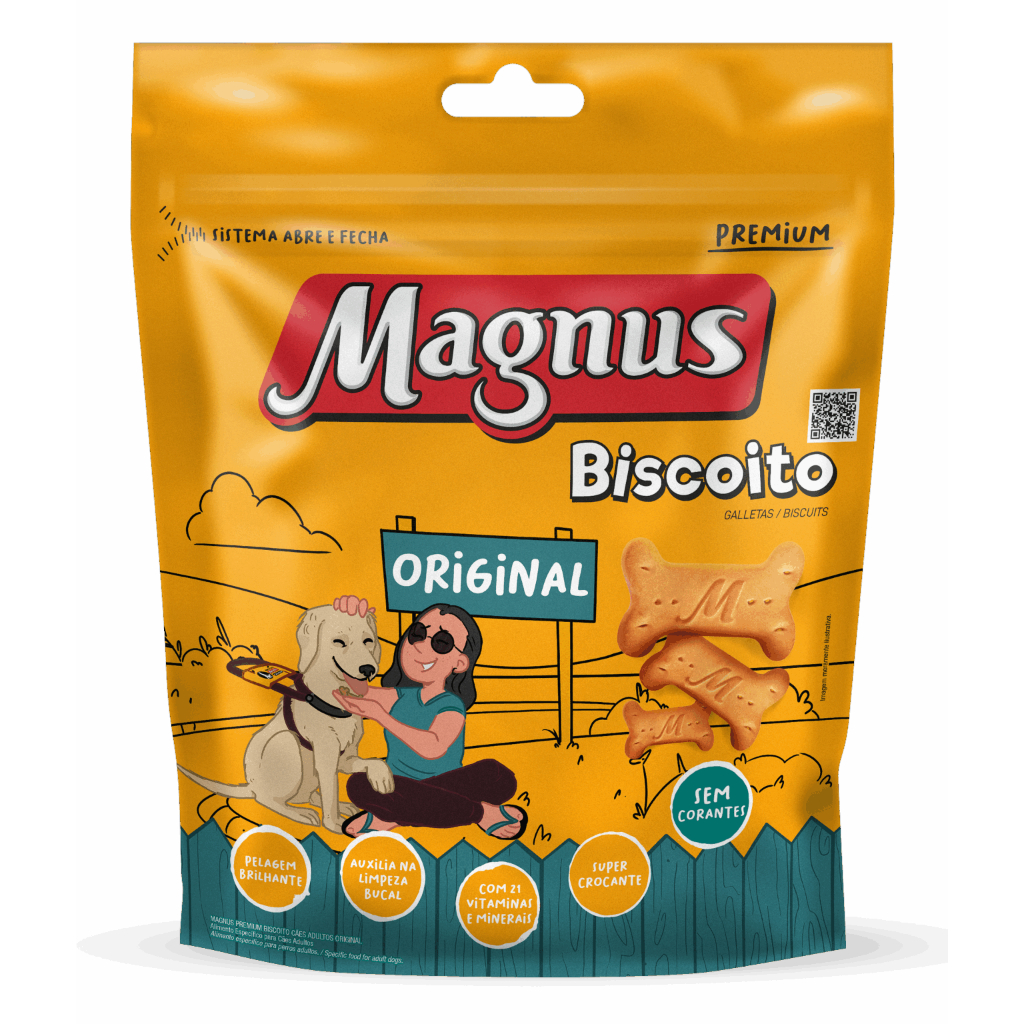 Biscoito Magnus Original Cães - 1kg