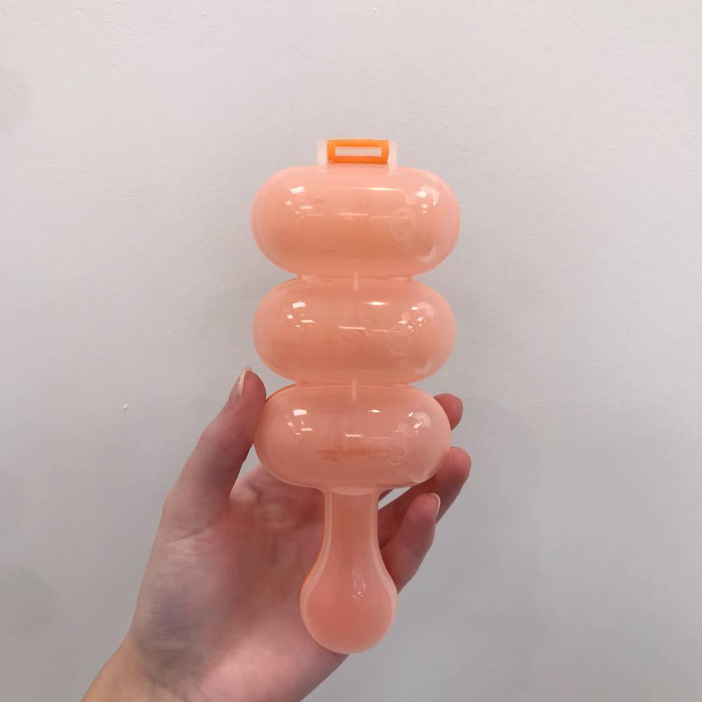 Chocalho Aplicador Para Confeitos - Laranja - 17,5cm - 1 unidade - Rizzo