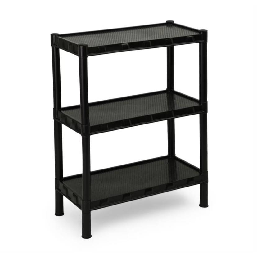 Estante Prateleira Organizadora de Plástico Modular Multiuso para Cozinha e Quarto lavanderia