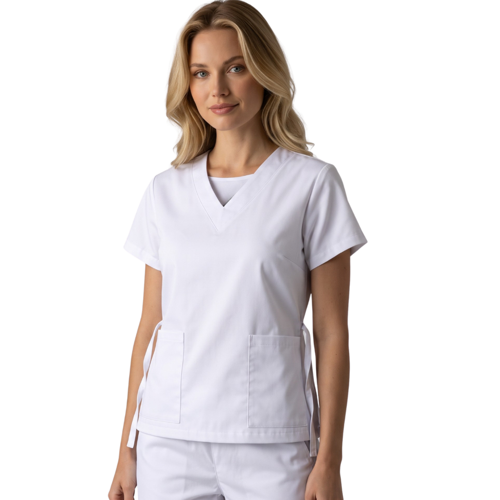 Pijama Cirúrgico Feminino Hospitalar Oxford Premium Conjunto Confortável Scrub Privativo