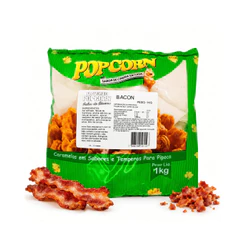 Tempero para Pipoca - Sabor Bacon 1kg