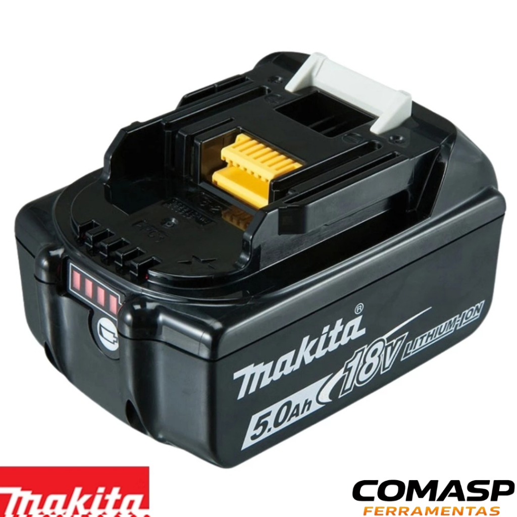 Soprador de Folhas Makita DUB186Z 18V LXT 18000rpm com 4 Baterias 5.0Ah e tubo de jardinagem · foto 2