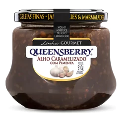 Molho de Alho Caramelizado Com Pimenta Queensberry Gourmet 310g